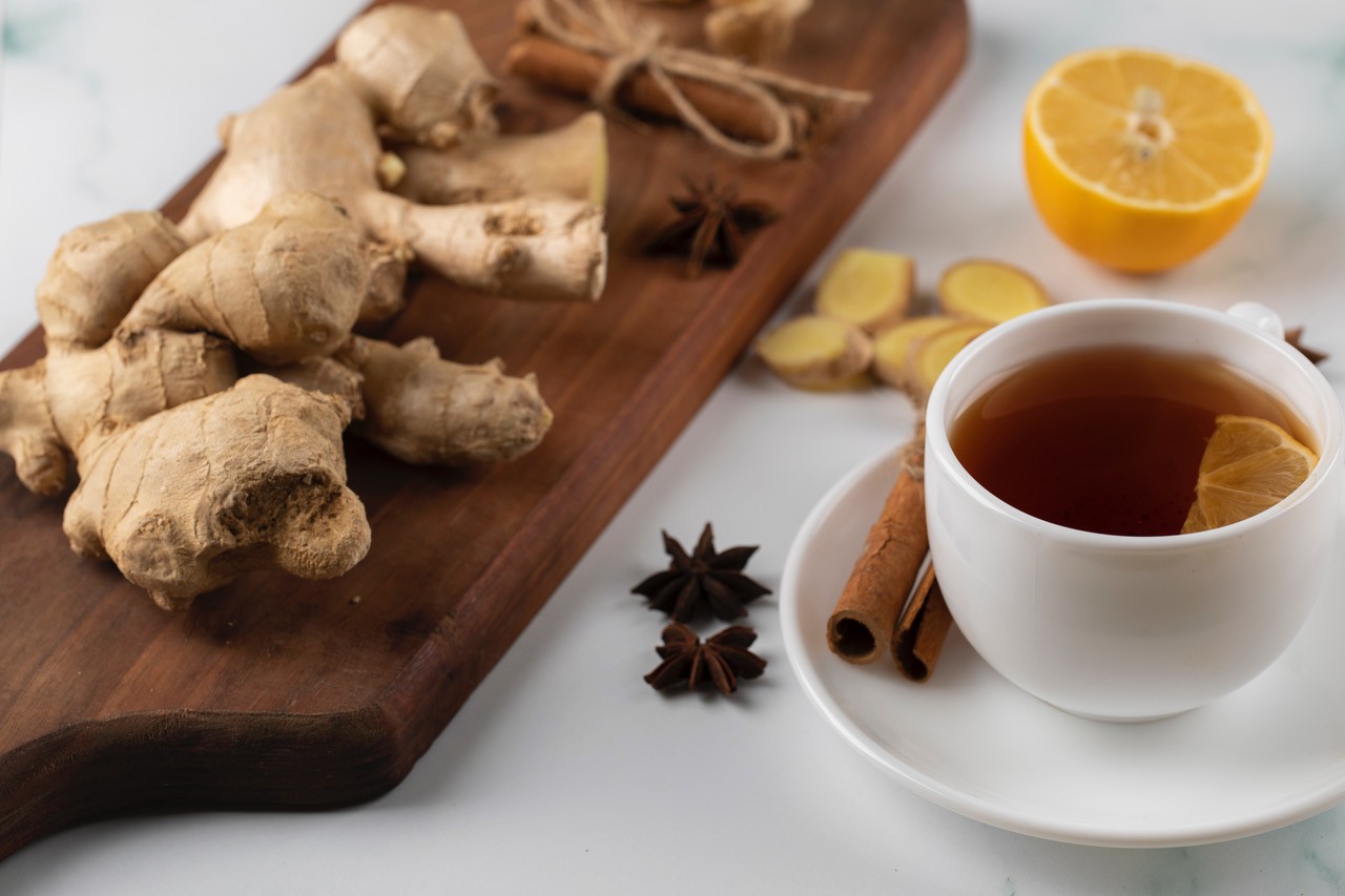 infusión a base de jengibre
