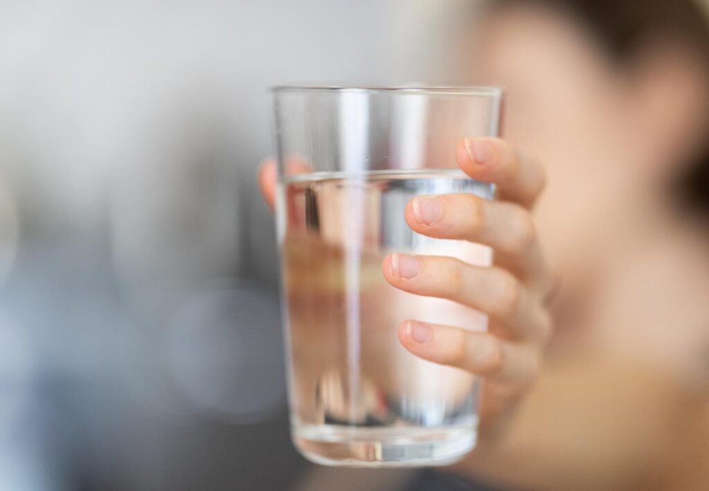 vaso de agua