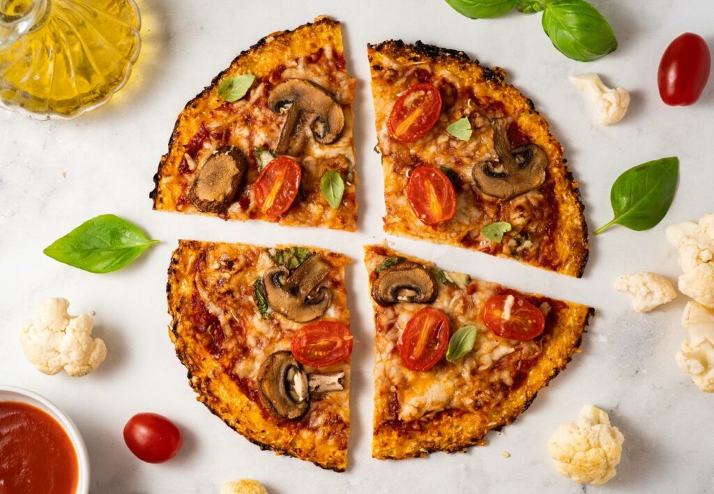 dieta cetogénica - pizza saludable