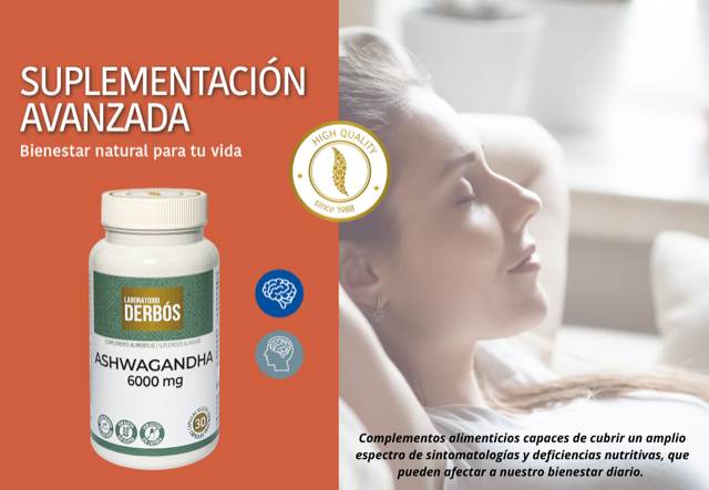 Suplementación avanzada Derbos - Ashwagandha