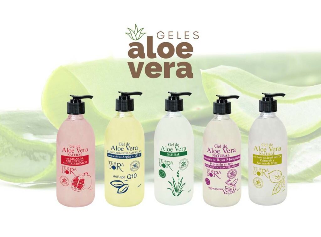 Geles aloe vera de Derbós