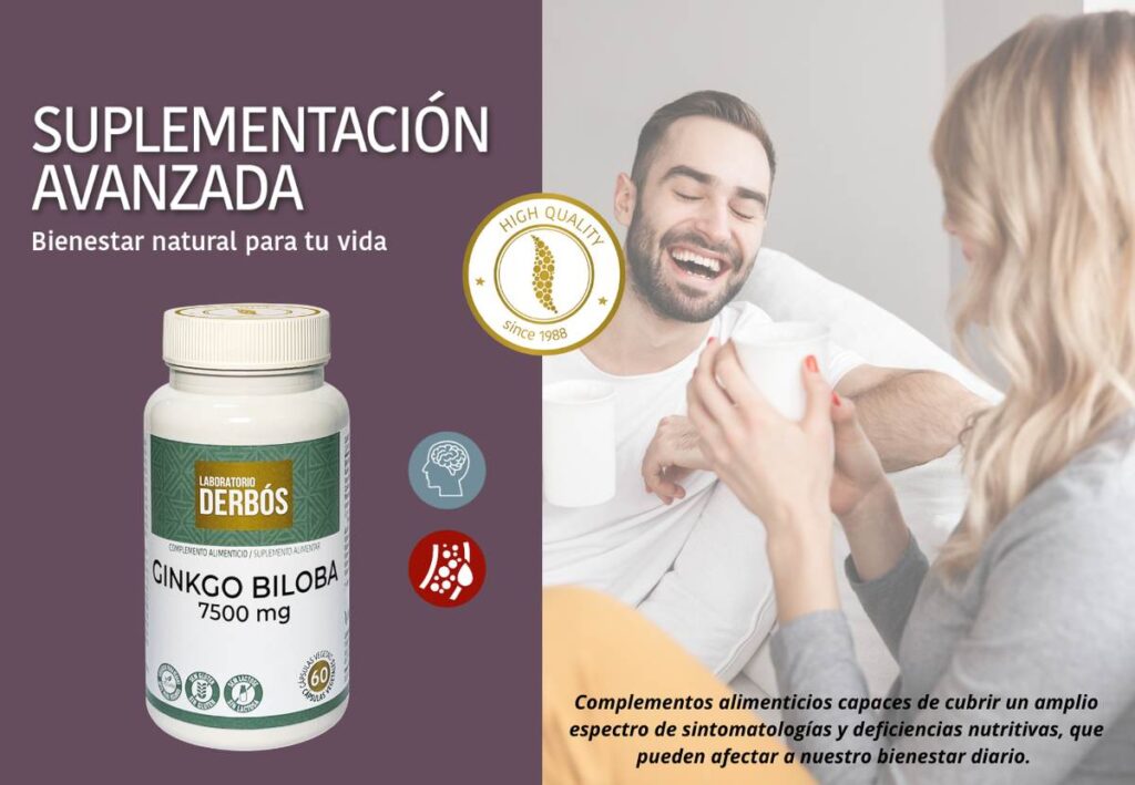 suplementación avanzada derbos - Ginkgo Biloba