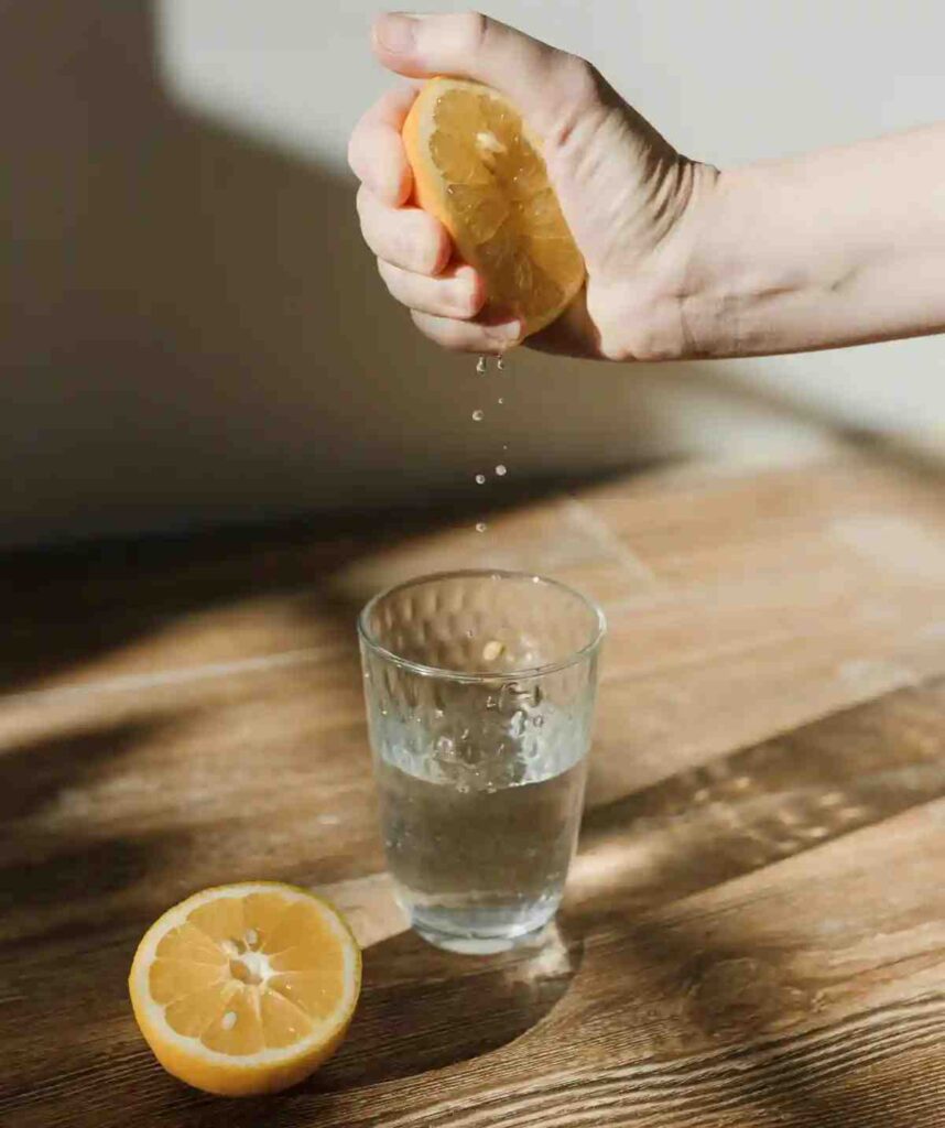 zumo de limón