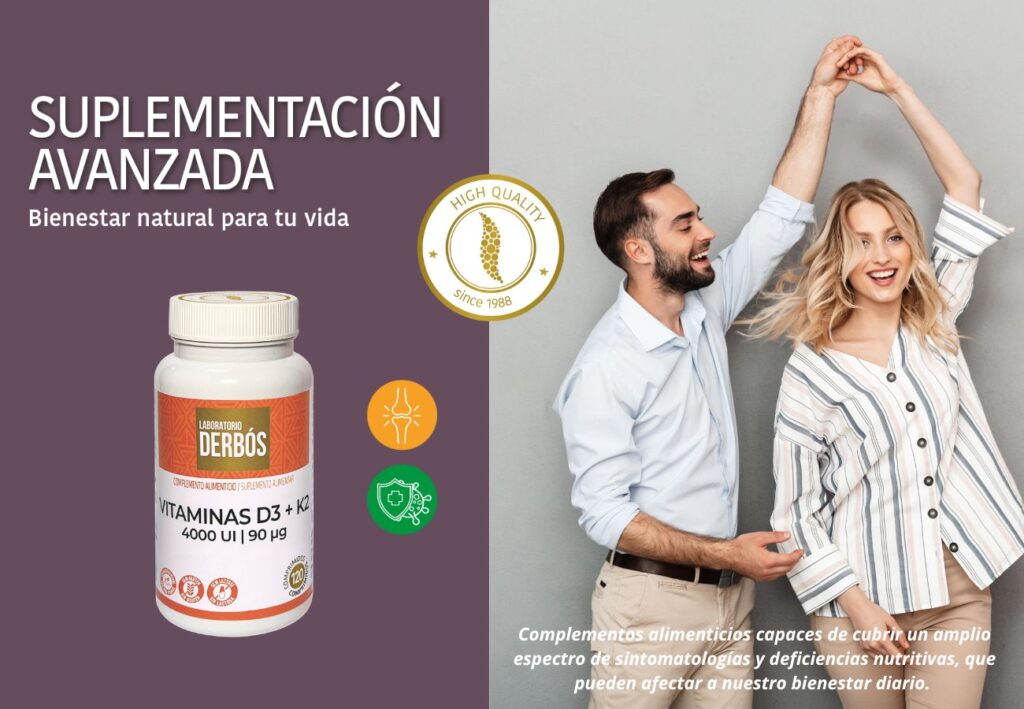 Suplementación avanzada D3+K2