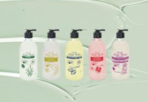 Cinco geles de Aloe Vera Derbós para distintos tipos de piel