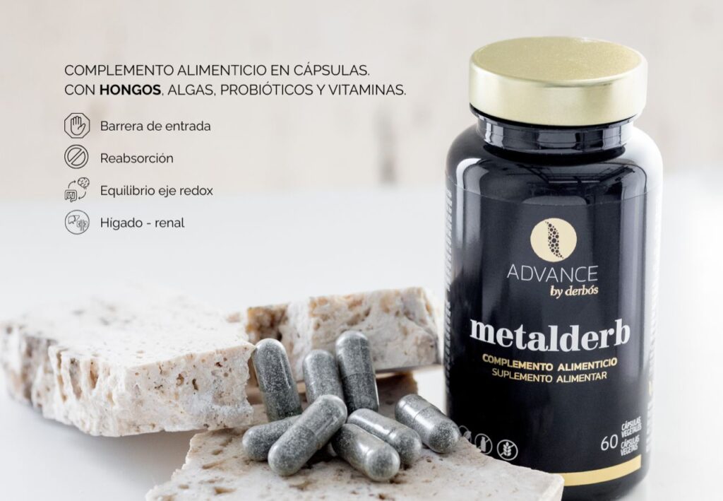 Metalderb de Derbós, complemento con hongos, algas, probióticos y vitaminas